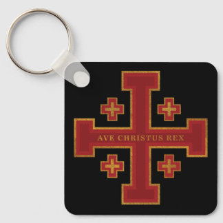 Ave Christus Rex Keychain