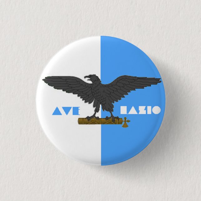AVE LAZIO BUTTON (Front)