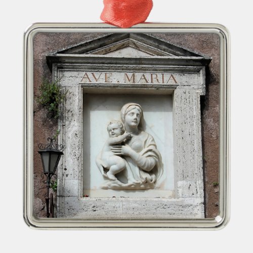 Ave Maria Christmas Ornament