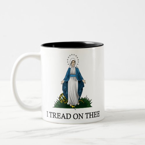 Ave Maria Two_Tone Coffee Mug