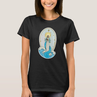 Ave Maris Stella Lady Blessed Mother Mary Latin Ca T-Shirt