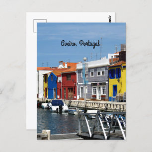 Aveiro, Portugal Postcard