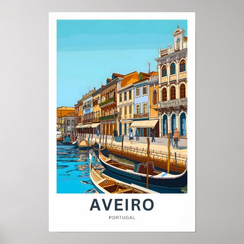 Aveiro Portugal Travel Print