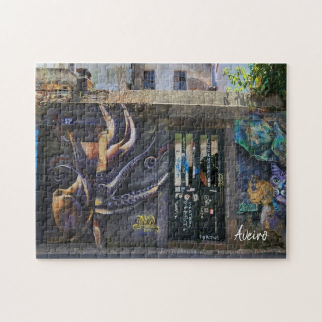 Aveiro Street Art Portugal  Jigsaw Puzzle (Horizontal)