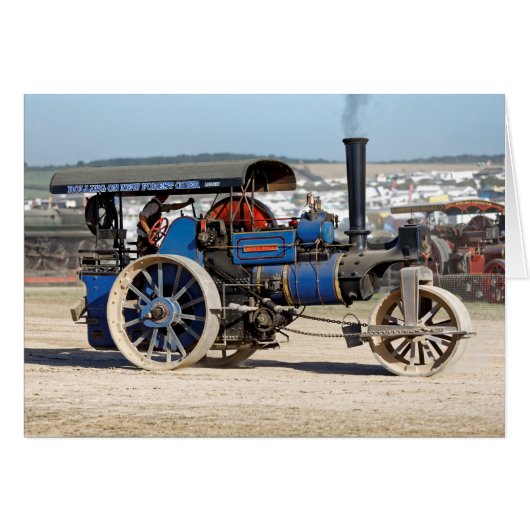 Aveling & Porter 10-ton Roller 'Moby Dick' Cards (Front Horizontal)