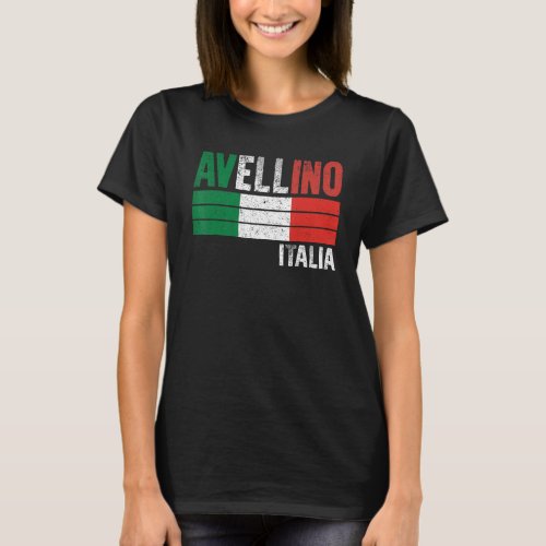 Avellino Italia Italy Flag Italian Mens Womens Kid T_Shirt