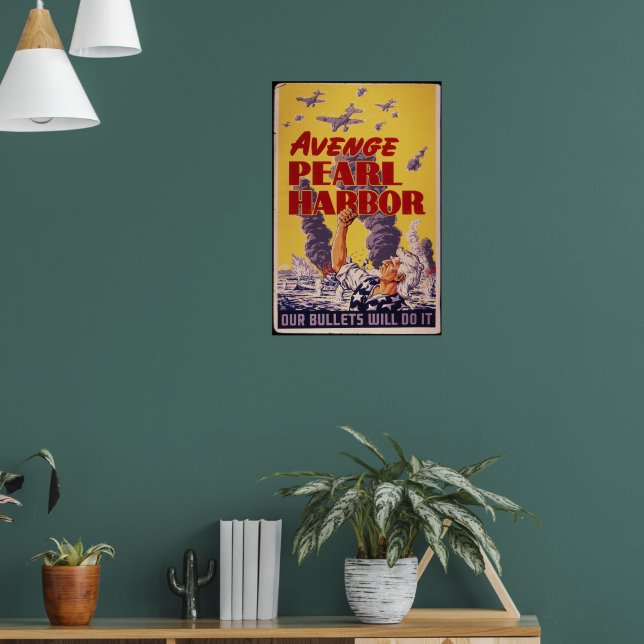 Avenge Pearl Harbor Poster | Zazzle