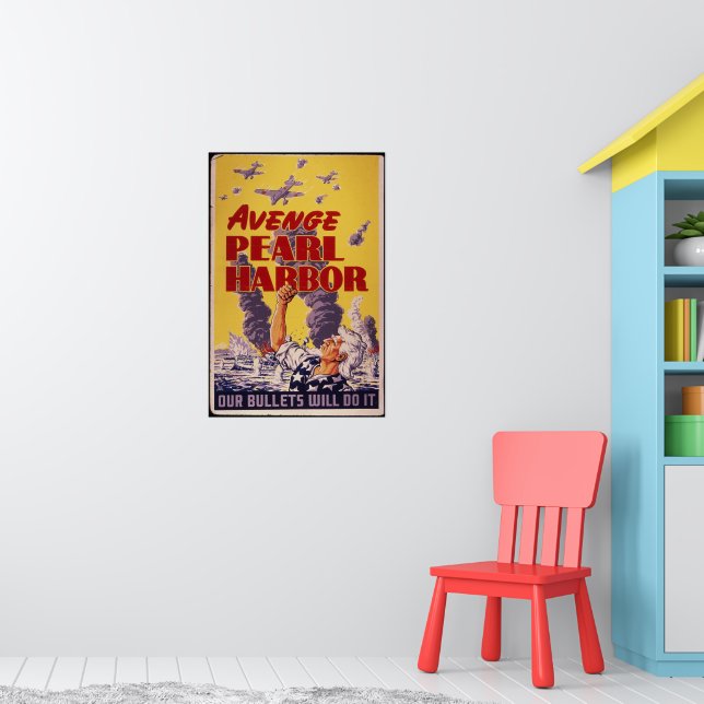 Avenge Pearl Harbor Poster | Zazzle