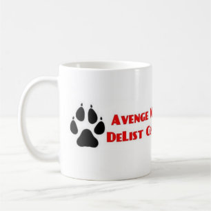 Avenge Wolves Delist Congress Vote Them Out Coffee Mug