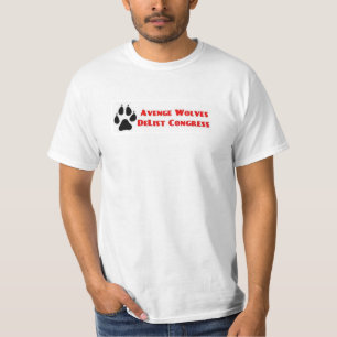 Avenge Wolves Delist Congress Vote Them Out T-Shirt