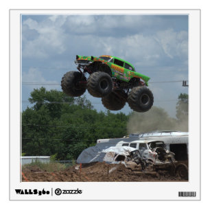 Avenger Monster Truck gets monster air! Wall Sticker