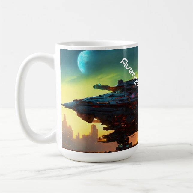 Avenger Spaceship Adventure Mug – Take Your Coffee (Left)