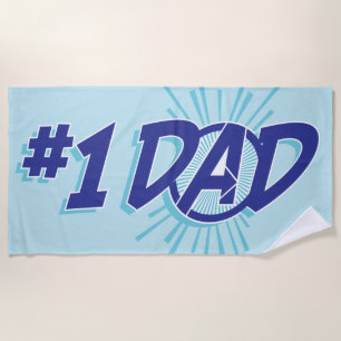 Avengers #1 Dad Beach Towel