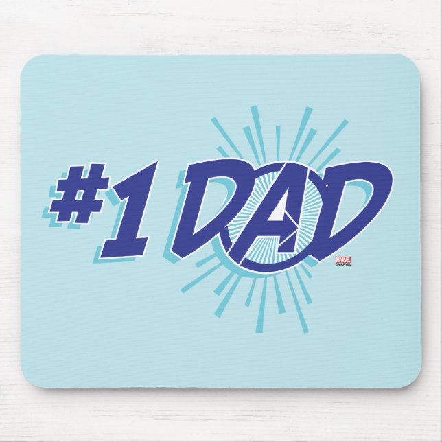 Avengers | #1 Dad Mouse Pad (Front)