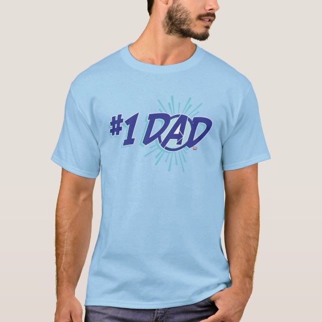 Avengers | #1 Dad T-Shirt (Front)