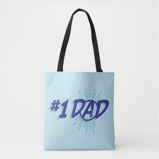 Avengers | #1 Dad Tote Bag (Front)