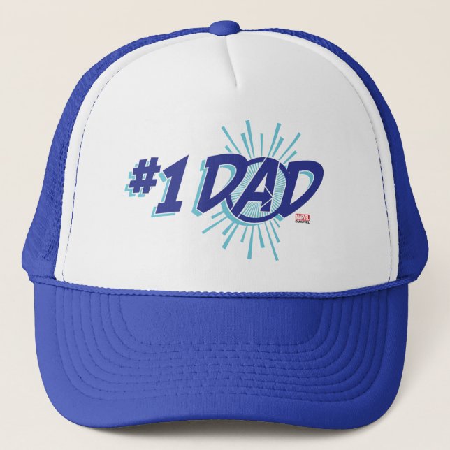 Avengers | #1 Dad Trucker Hat (Front)