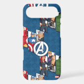 Avengers Assemble Characters Kid Pattern Case-Mate Samsung Galaxy Case (Back)