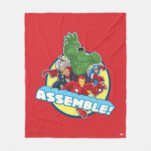 Avengers Assemble! Fleece Blanket