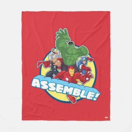 Avengers Assemble Fleece Blanket