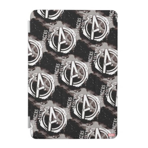 Avengers Assemble Grunge Pattern iPad Mini Cover