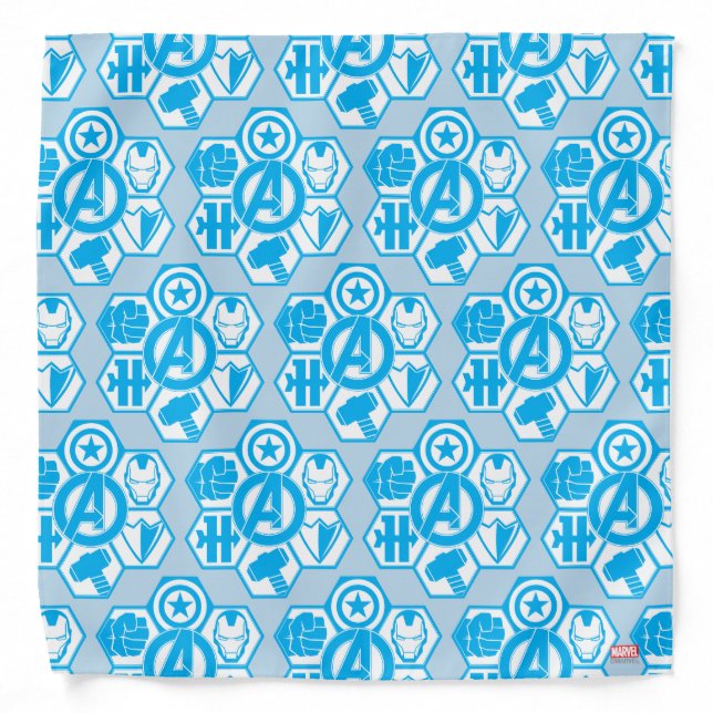Avengers Assemble Icon Badge Bandana (Front)