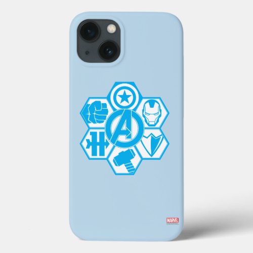 Avengers Assemble Icon Badge iPhone 13 Case