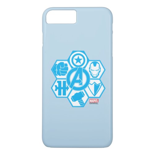 Avengers Assemble Icon Badge iPhone 8 Plus7 Plus Case