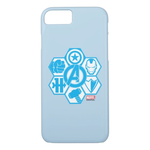 Avengers Assemble Icon Badge iPhone 87 Case