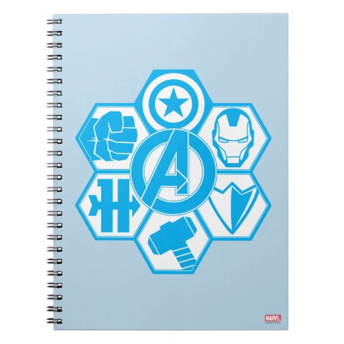 Avengers Assemble Icon Badge Notebook