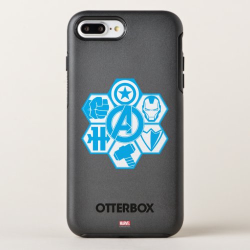 Avengers Assemble Icon Badge OtterBox Symmetry iPhone 8 Plus7 Plus Case