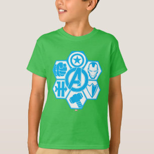Avengers Assemble Icon Badge T-Shirt