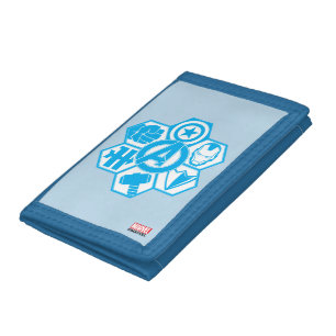 Avengers Assemble Icon Badge Trifold Wallet