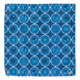 Avengers Assemble Icon Pattern Bandana