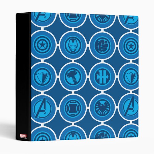 Avengers Assemble Icon Pattern Binder