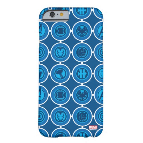 Avengers Assemble Icon Pattern Barely There iPhone 6 Case