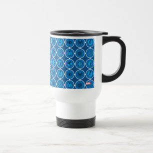 Avengers Assemble Icon Pattern Travel Mug
