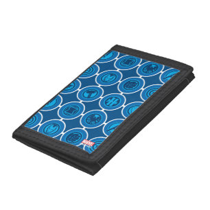 Avengers Assemble Icon Pattern Trifold Wallet