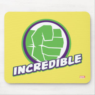 Avengers Assemble Incredible Hulk Logo Mouse Pad