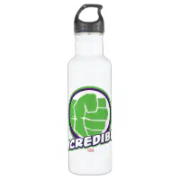 The Incredible Hulk Logo Stainless Steel Water Bottle