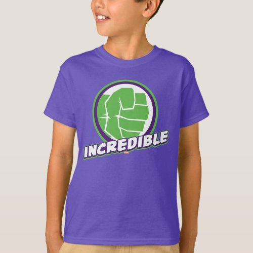 Avengers Assemble Incredible Hulk Logo T_Shirt