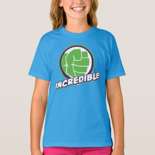 Avengers Assemble Incredible Hulk Logo T_Shirt