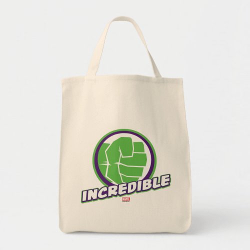Avengers Assemble Incredible Hulk Logo Tote Bag