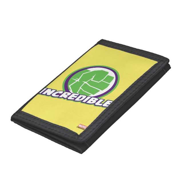 Avengers Assemble Incredible Hulk Logo Trifold Wallet (Bottom)