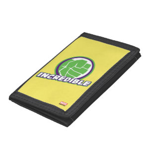 Avengers Assemble Incredible Hulk Logo Trifold Wallet