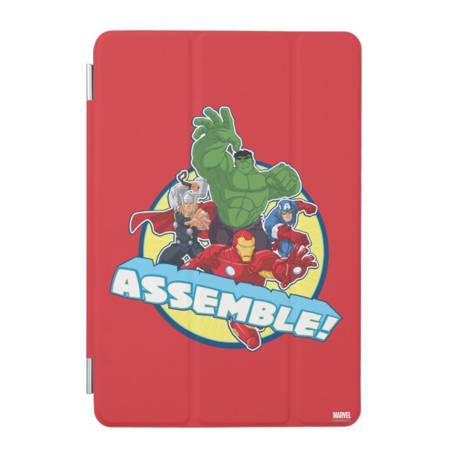 Avengers Assemble! iPad Mini Cover (Front)