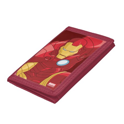 Avengers Assemble Iron Man Character Art Tri_fold Wallet