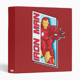 Avengers Assemble Iron Man Graphic 3 Ring Binder
