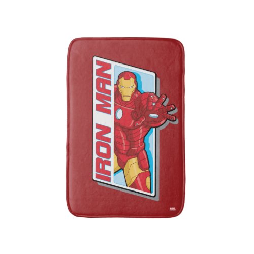 Avengers Assemble Iron Man Graphic Bathroom Mat