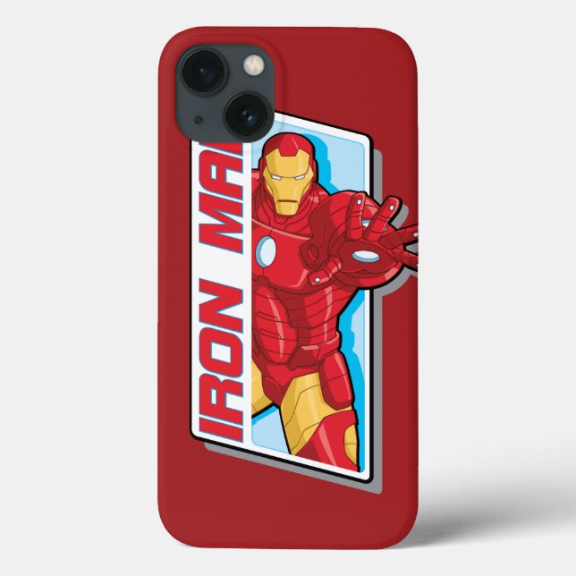 Avengers Assemble Iron Man Graphic Case-Mate iPhone Case (Back)